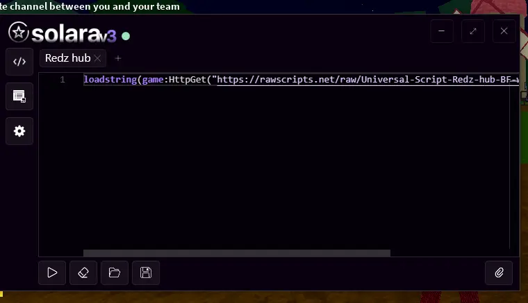 paste that script, you copy from bloxfruitscript website